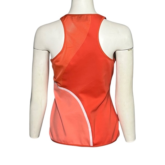 Adidas x Stella McCartney Red Pink Racerback Stretchy Performance Tank Size M - Picture 2 of 9